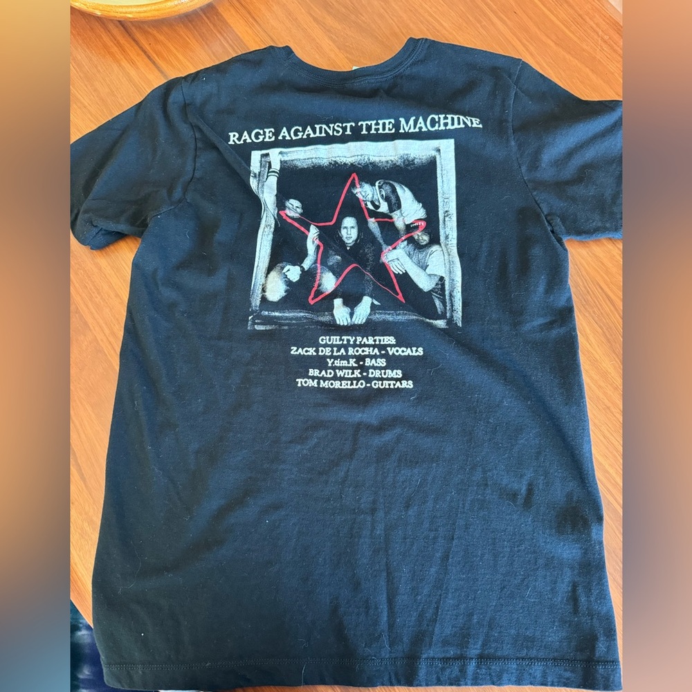 Rage Against the Machine Tee Shirt M - Picture 2 of 3